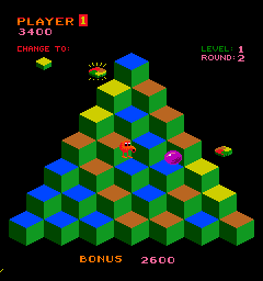 Faster, Harder, More Challenging Q*bert