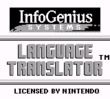 InfoGenius Systems - Berlitz Spanish Language Translator