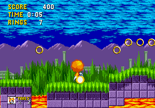 Tails in Sonic The Hedgehog
