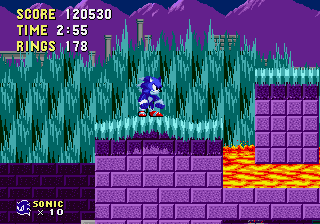 Werehog sonic in sonic 1 v2 By Axel