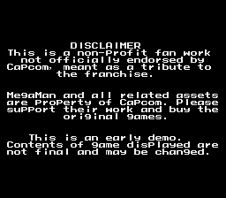 Mega Man: The Sequel Wars Episode Red Demo P1