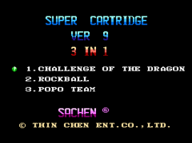 Super Cartridge Ver 9 - 3 in 1