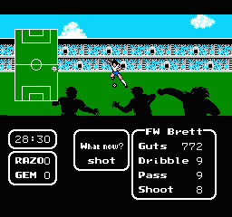 Tecmo Cup - Soccer Game