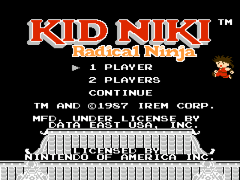 Kid Niki - Radical Ninja