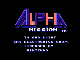 Alpha Mission