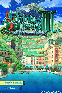 Etrian Odyssey III - The Drowned City