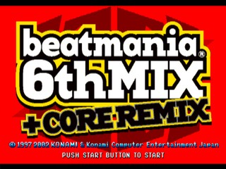 BeatMania 6th Mix + Core Remix