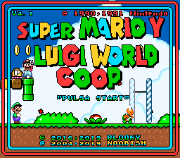 Super Mario+Luigi World Co-op